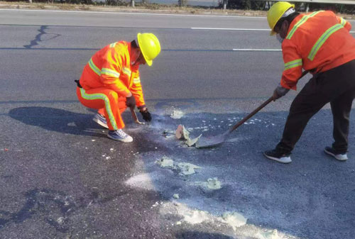 天元公路下沉注浆加固